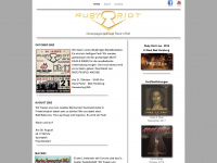 ruby-riot.com Webseite Vorschau