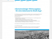 wbg-stadtzug.ch Webseite Vorschau