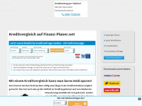 finanz-planer.net Webseite Vorschau