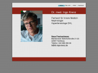dr-ingo-krenz.de Webseite Vorschau