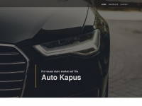 auto-kapus.at Webseite Vorschau