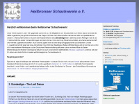 schachverein-heilbronn.de Webseite Vorschau