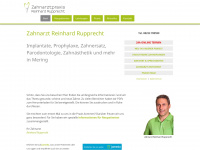 zahnarzt-in-mering.de Webseite Vorschau