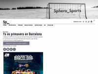 spherasports.com Webseite Vorschau