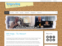 gregorsblog.de Webseite Vorschau