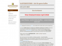 kaffeemanum.de Webseite Vorschau