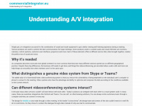 commercialintegrator.eu Webseite Vorschau