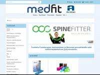medfit.fi Webseite Vorschau