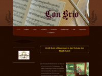 con-brio.at Webseite Vorschau
