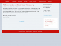 kinderärzte-herrsching.de Webseite Vorschau
