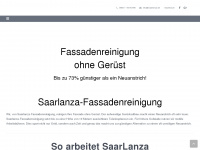 saarlanza-fassadenreinigung.de Webseite Vorschau