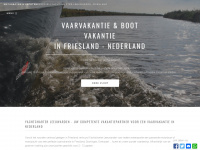 hausbootmieten.nl Webseite Vorschau