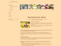 naturheilpraxis-dr-martin.eu Webseite Vorschau