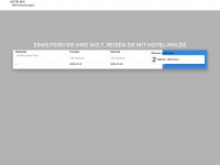 hotel-mix.de Webseite Vorschau