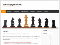 schachjugend-owl.de Webseite Vorschau
