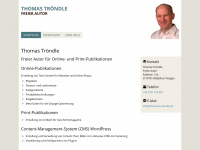 thomas-troendle.de Webseite Vorschau