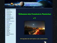 freundeskreis-planetarium.de Webseite Vorschau