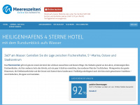 hafenhotel-meereszeiten.de Webseite Vorschau