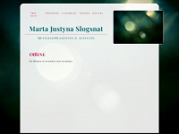 marta-justyna-slogsnat.de Webseite Vorschau