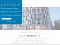 haus-friesenplatz.de Webseite Vorschau