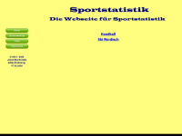 sportstatistik.net Webseite Vorschau