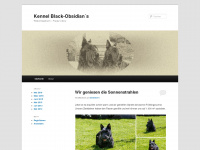kennelblackobsidians.wordpress.com Webseite Vorschau