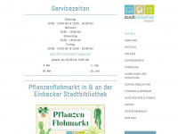 stadtbibliothek-einbeck-de.jimdo.com Webseite Vorschau