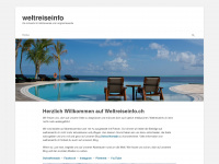 weltreiseinfo.ch Webseite Vorschau