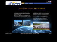 sun-value.com Webseite Vorschau