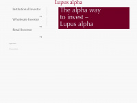 lupusalpha.com