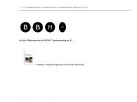 bbhb.ch Webseite Vorschau