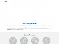 bioenergieteam.com Webseite Vorschau