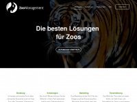 zoo-management.de Webseite Vorschau