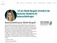 sibylle-bergold.de Webseite Vorschau