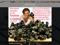 fotobörse-gladbeck.de Webseite Vorschau