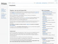 olypedia.de Webseite Vorschau