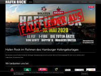 hafenrock.de Webseite Vorschau