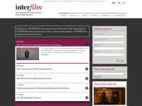inter-film.org Webseite Vorschau