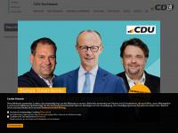 cdu-dortmund.de Webseite Vorschau