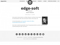 edgesoft.de Webseite Vorschau