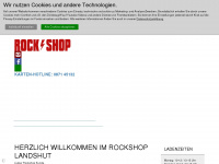 rockshop-landshut.de Webseite Vorschau