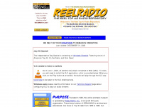 reelradio.com Webseite Vorschau