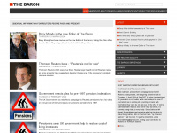 thebaron.info Webseite Vorschau