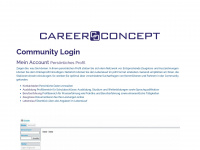career-concept.de Webseite Vorschau