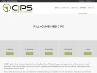 cips-gmbh.de Webseite Vorschau