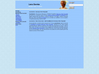 model-lena.com Webseite Vorschau