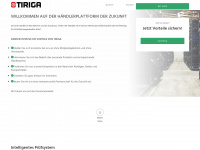 tiriga.com Webseite Vorschau