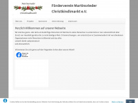 martinsrieder-christkindlmarkt.de Webseite Vorschau