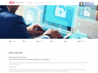 dsa-secure.de Webseite Vorschau