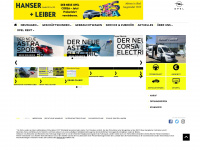 opel-hanser-und-leiber-ulm.de Webseite Vorschau